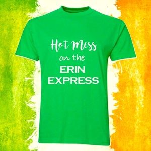 St. Patrick's Day Shirts! Philly Erin Express! NWT